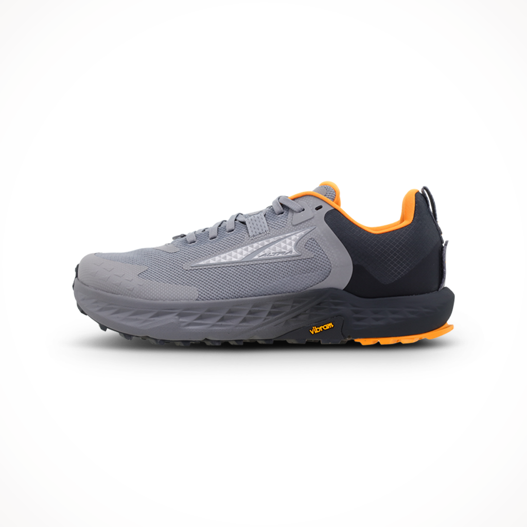 Product image: Altra Timp 5 Gray Mens 2025, shown in primary marketing view.