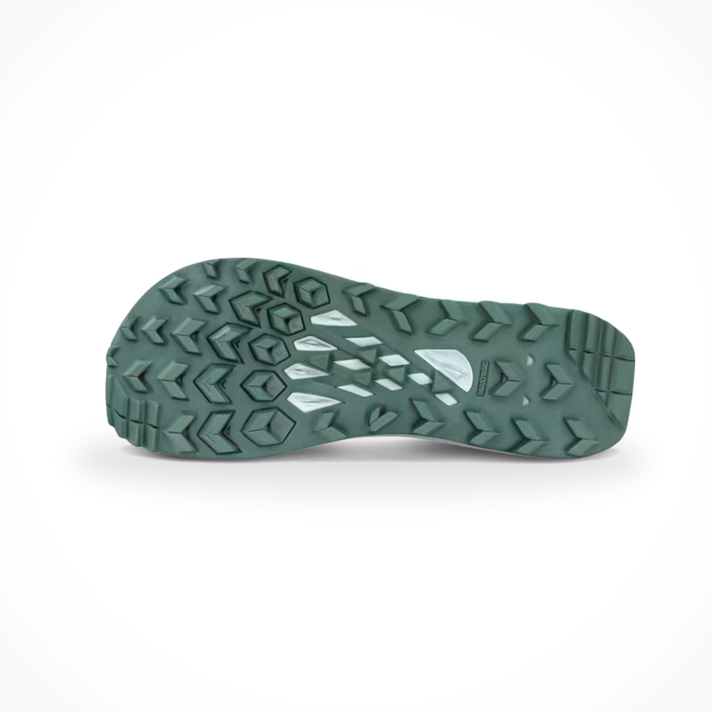 Product image: Altra Women s Lone Peak8Black Gray, showing the outsole tread pattern.