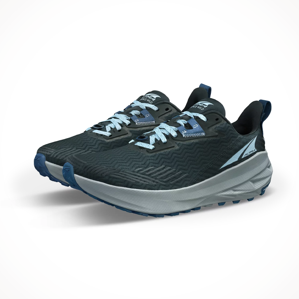 Product image: Altra Womens Experience Wild Black, shown from a three-quarter angled view.