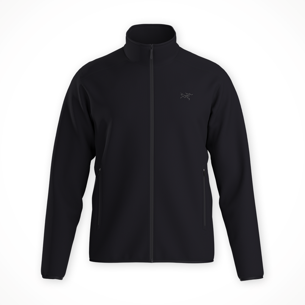 Product image: Arcteryx Kyanite Jacket Black Mens 2025, shown in primary marketing view.