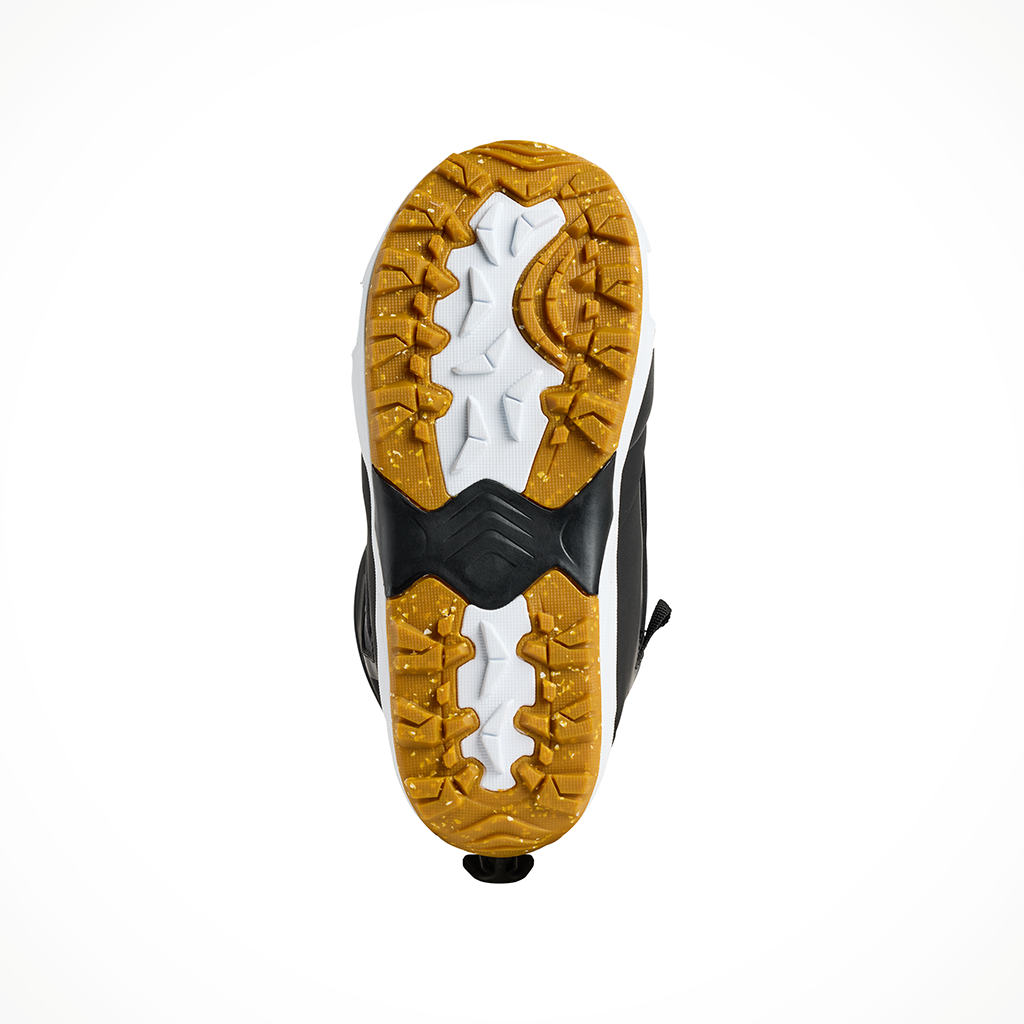Product image: Burton Highshot S Tep On black womens 2026, showing the bottom view.