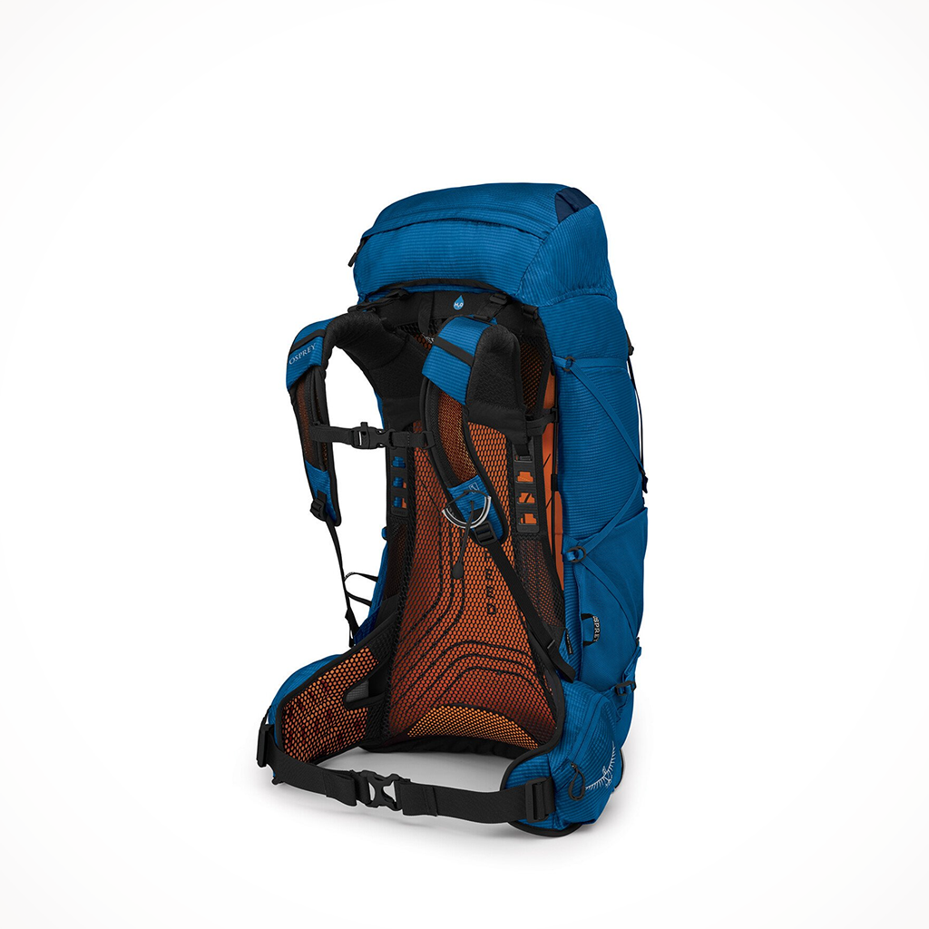 Product image: Camping Backpacks Womens Osprey Exos 48 Blue Ribbon Interior.