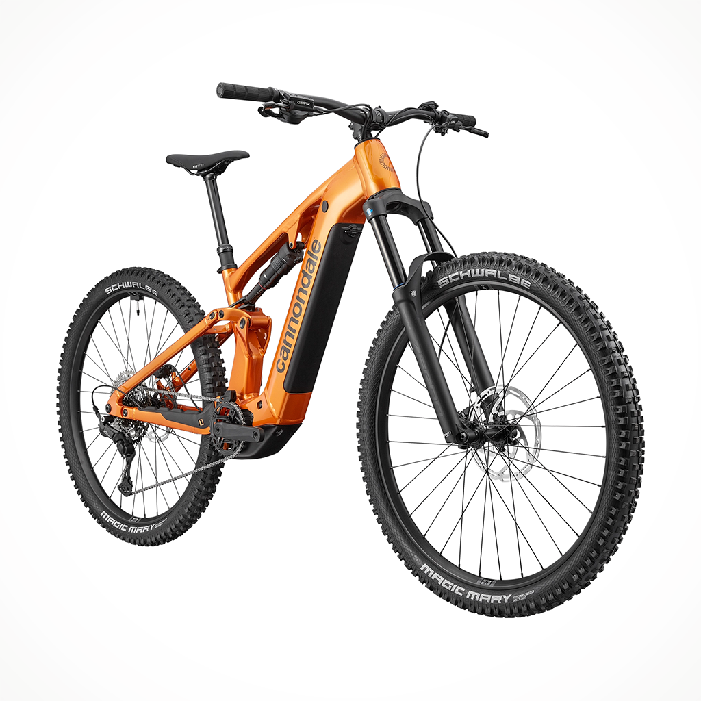 Product image: Cannondale Moterra 4 Tiger Eye 2026, shown from a three-quarter angled view.