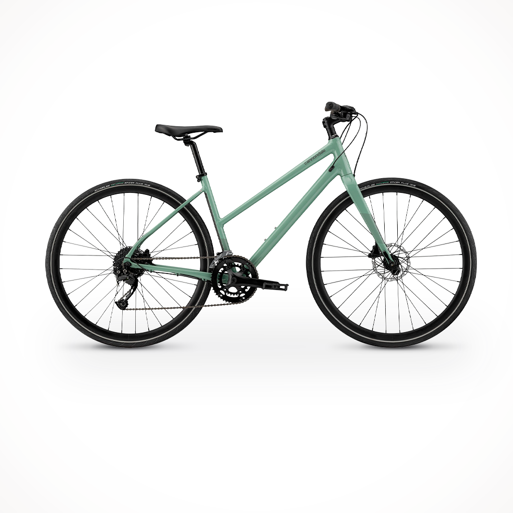 Product image: Cannondale Quick 3 Remixte Sage 2025, shown in primary marketing view.