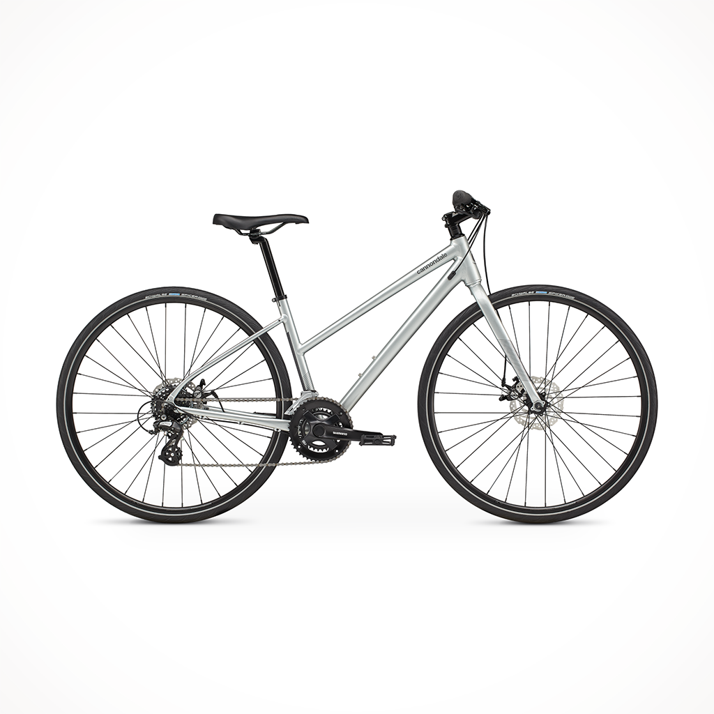 Product image: Cannondale Quick Remixte Disc 5 Sage Grey 2022, shown in primary marketing view.