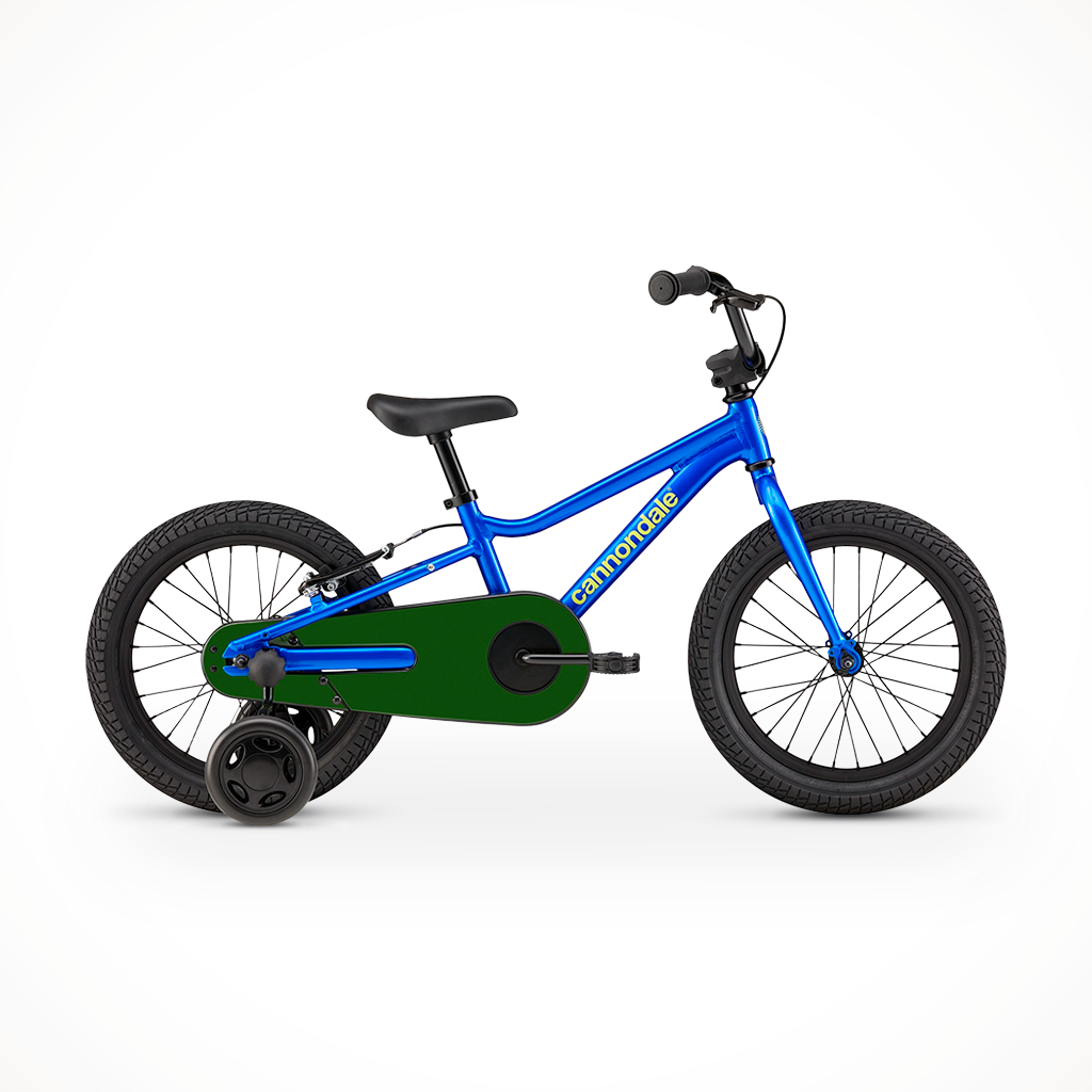 Product image: Cannondale Trail 16 Single Speed Sonic Blue kids 2026, shown in primary marketing view.
