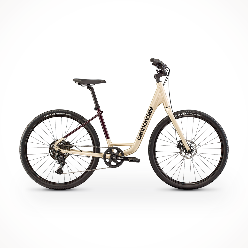 Product image: Cannondale Treadwell 1 Low Step T Hru Platinum 2026, shown in primary marketing view.