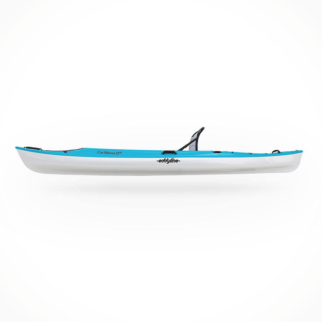 Product image: Eddyline Caribbean 12 FS 2025 Teal, shown in primary marketing view.