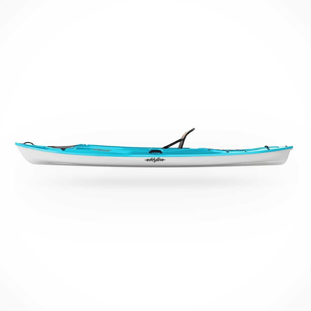 Product image: Eddyline Caribbean 14 FS 2025 Teal, shown in primary marketing view.