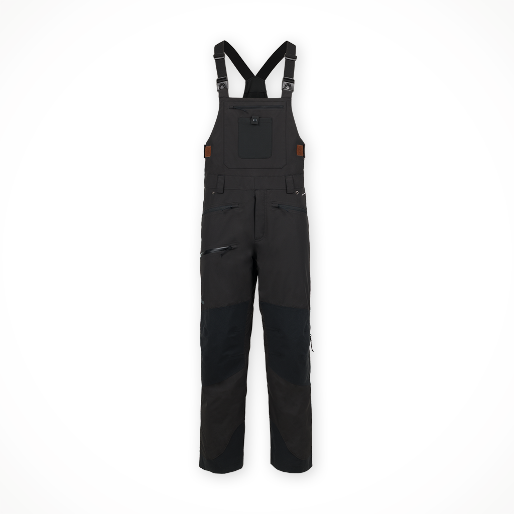 Product image: F Lylow Baker Insulated Bib Black Mens 2025, shown in primary marketing view.