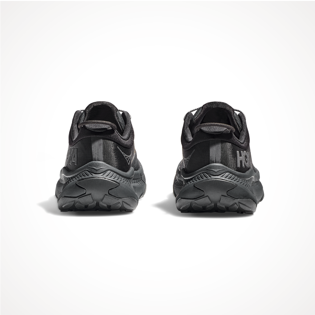 Product image: Footwear Hoka Mens Transport Black Black Heel.