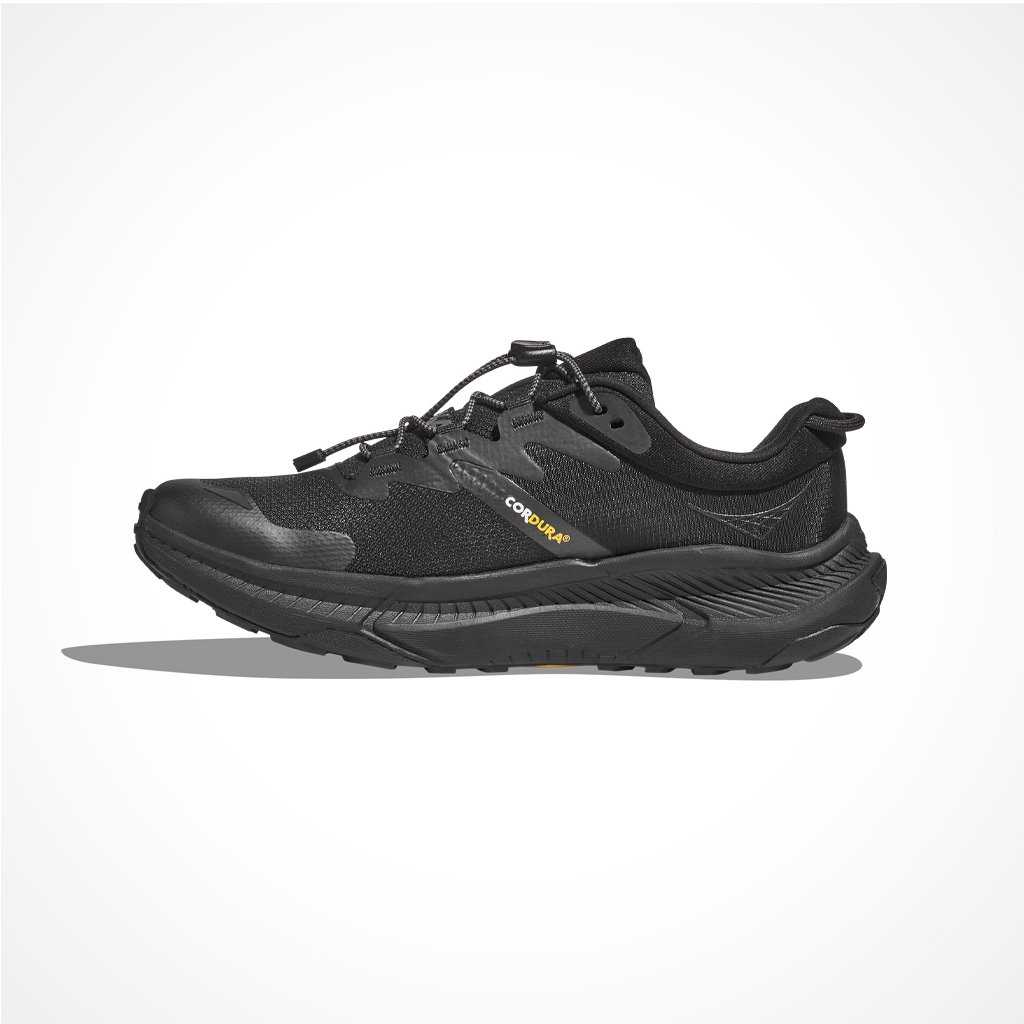 Product image: Footwear Hoka Mens Transport Black Black Side 2.