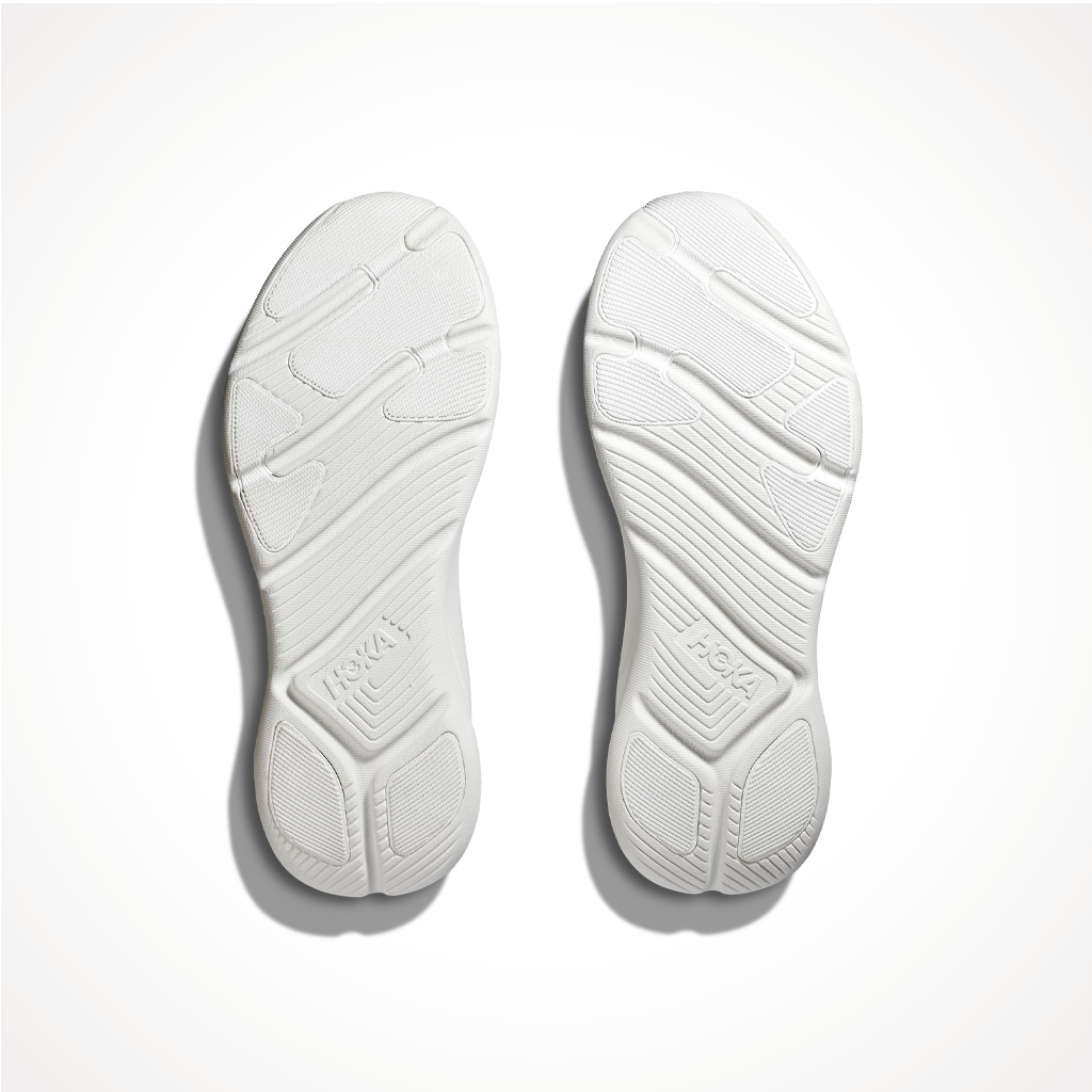 Product image: Footwear Hoka Womens Solimar Nimbus Cloud Shortbread, showing the outsole tread pattern.