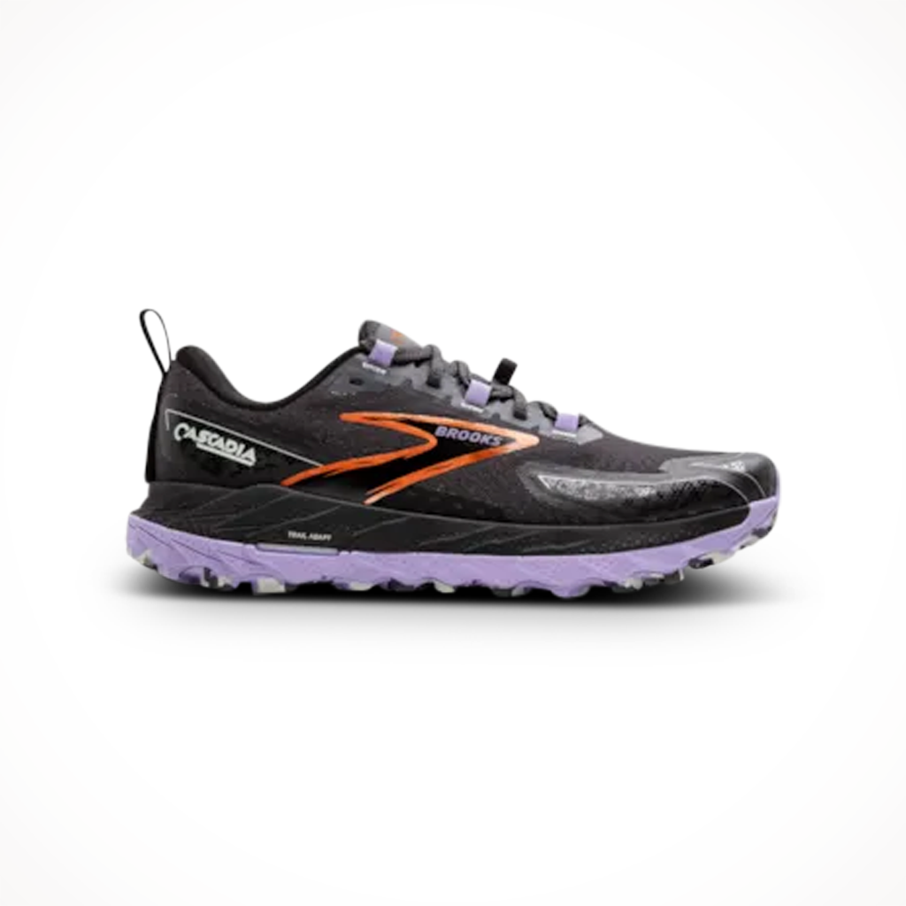 Product image: Ghost Cascadia 18 Ebony Sweet Lavendar Womens 2025, shown in primary marketing view.