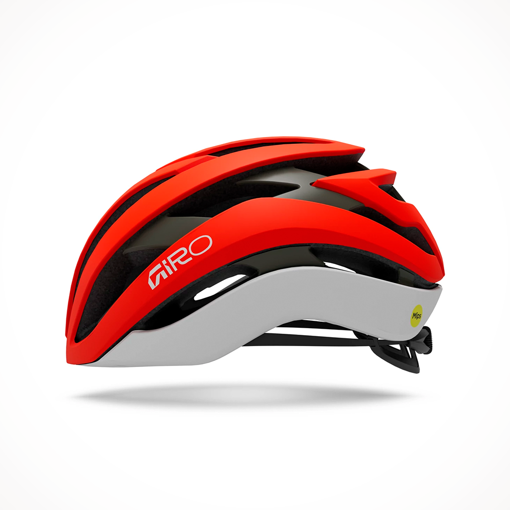 Product image: Giro Ceilo Mips Flame Red 2026, side profile view.