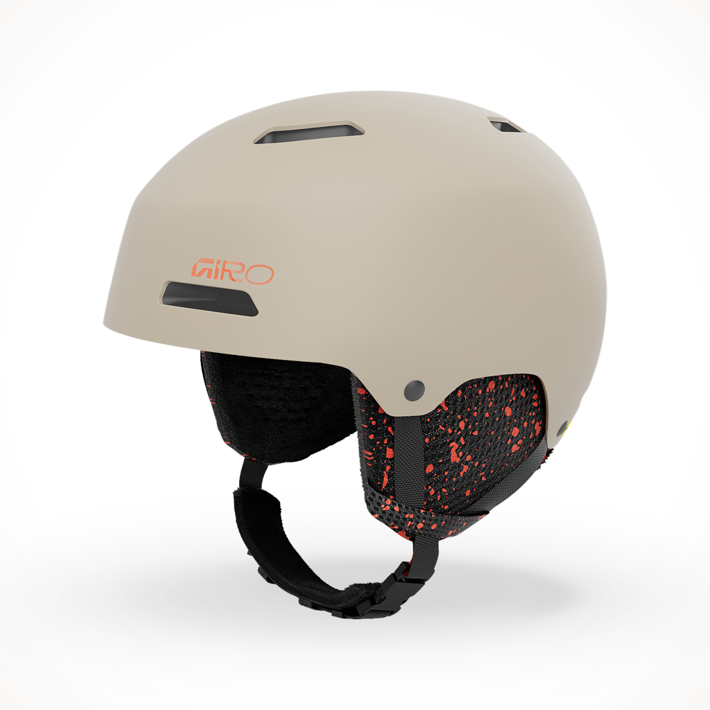 Product image: Giro Crue Mips Helmet Matte stone Kids 2025, shown in primary marketing view.