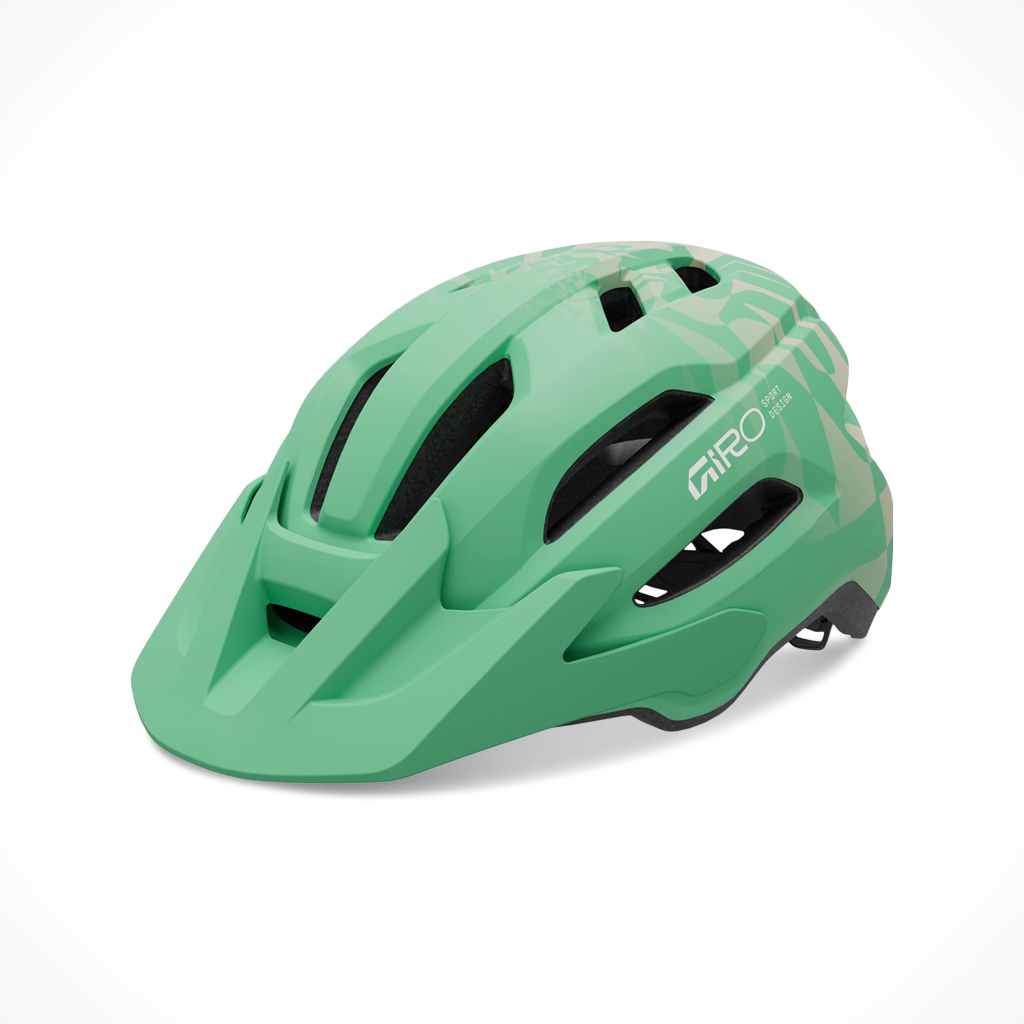 Product image: Giro Fixture MIPS II Y Matte Green Rush Kids 2026, shown in primary marketing view.
