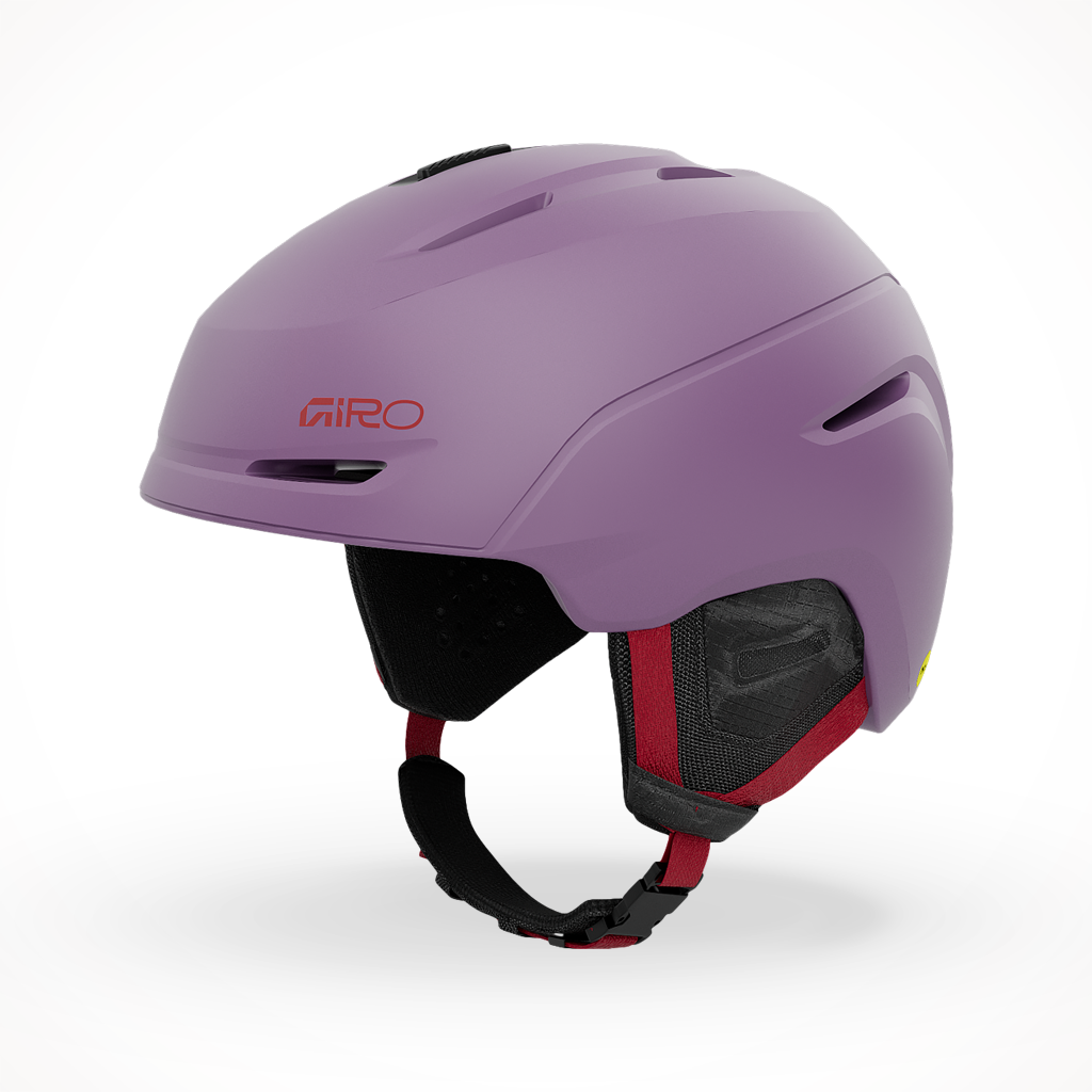 Product image: Giro Neo Jr.Mips Helmet Matte mauve Kids 2025, shown in primary marketing view.