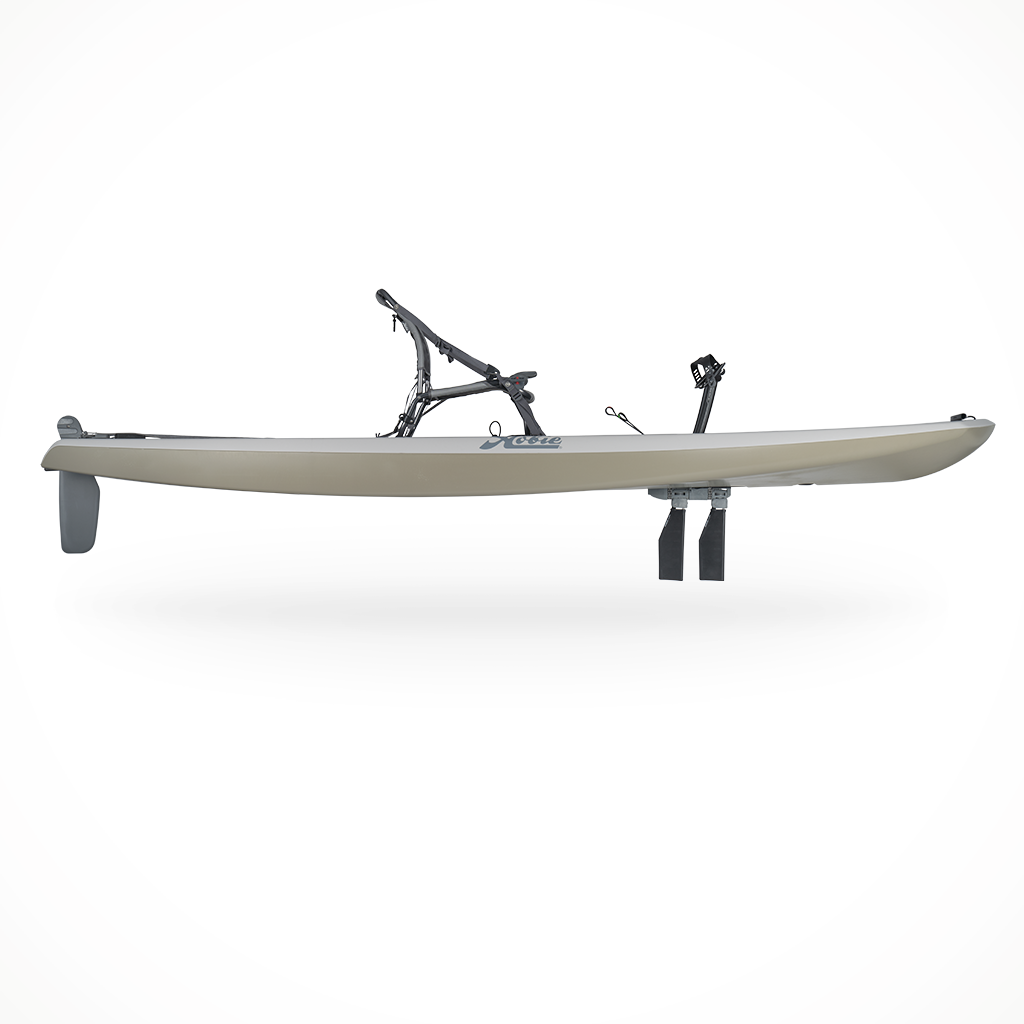 Product image: Hobie Mirage Lynx Ivory Dune, side profile view.