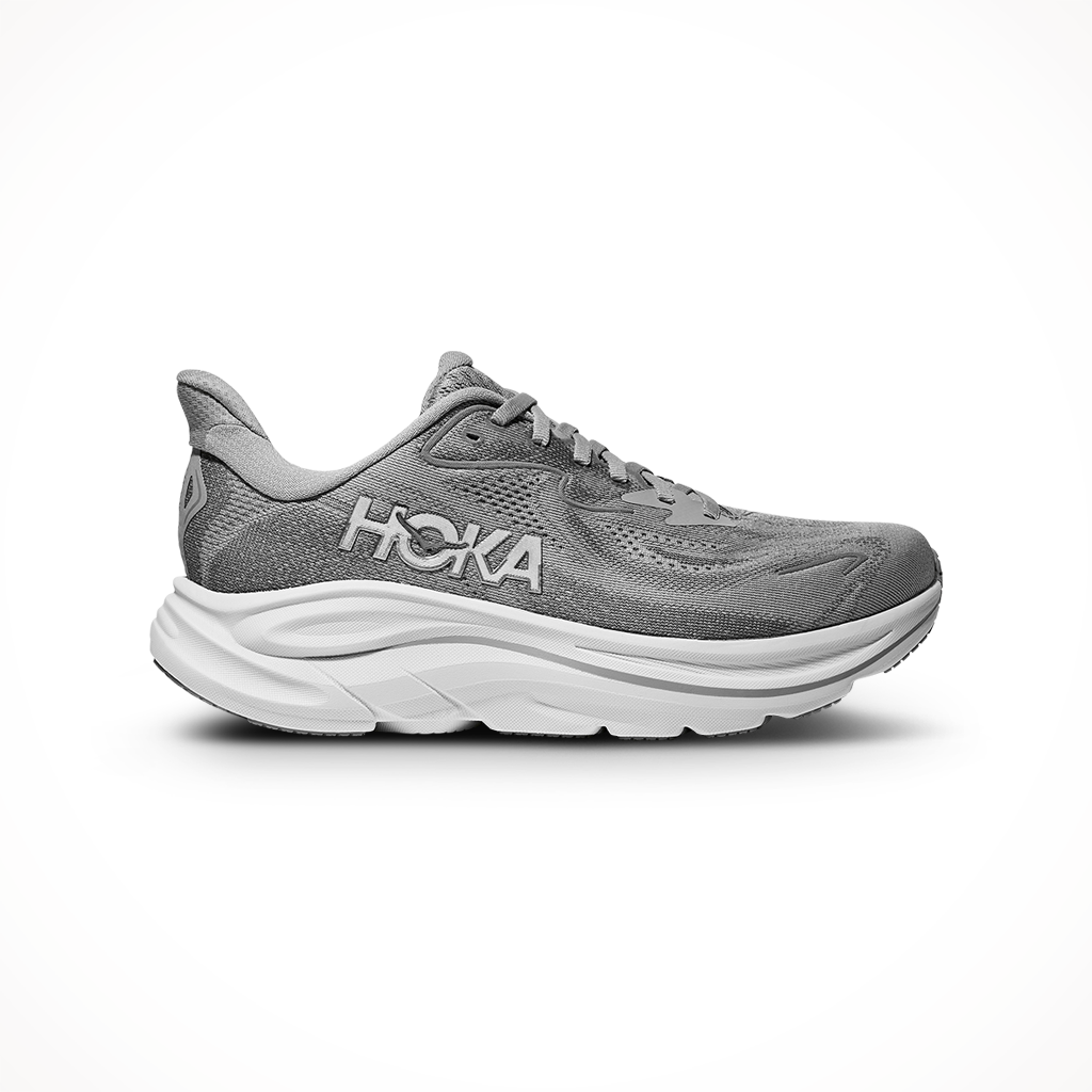 Product image: Hoka Clifton 10 Stellar Grey Womens 2025, shown in primary marketing view.