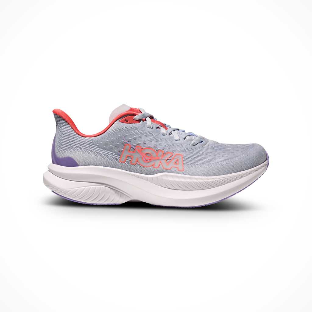 Product image: Hoka Mach 6 Pale Dusk Gull Womens 2025, shown in primary marketing view.