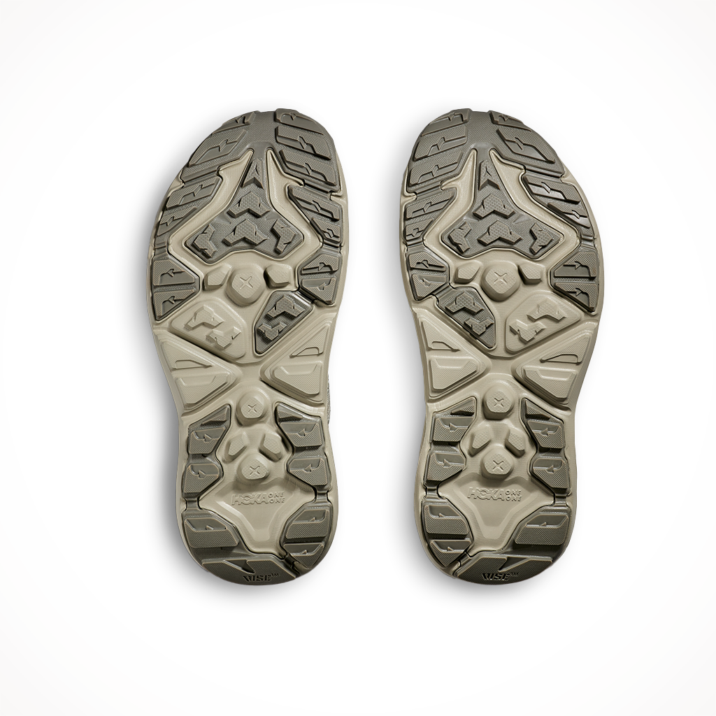 Product image: Hoka Mens Hopara2Barley Oat Milk, showing the outsole tread pattern.