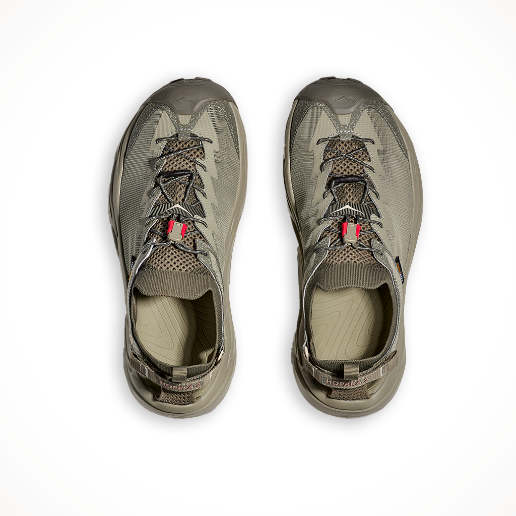 Product image: Hoka Mens Hopara2Barley Oat Milk, shown from above.