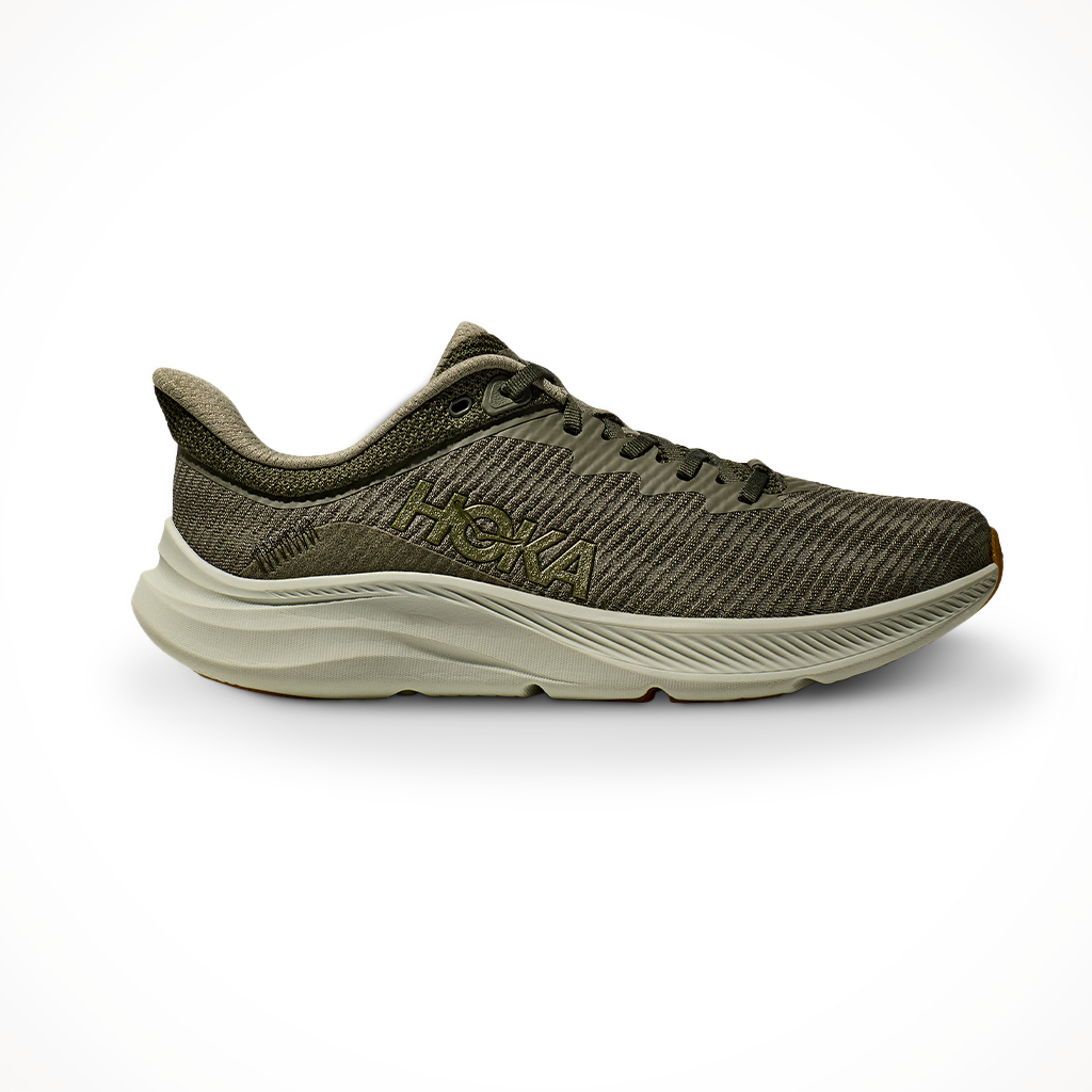 Product image: Hoka Mens Solimar Slate Forest Cover, shown in primary marketing view.