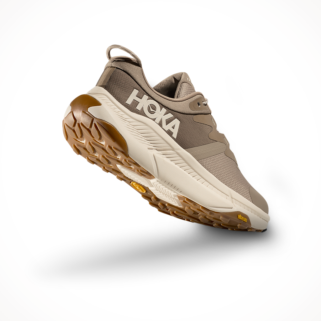Product image: Hoka Mens Transport Dune Eggnog Tilt.