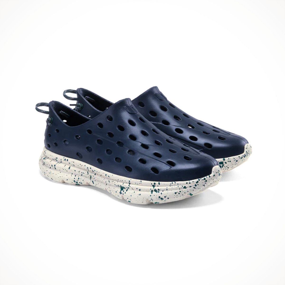 Product image: KANE Revive Navy Gardenia Speckle 2026, shown as a pair.