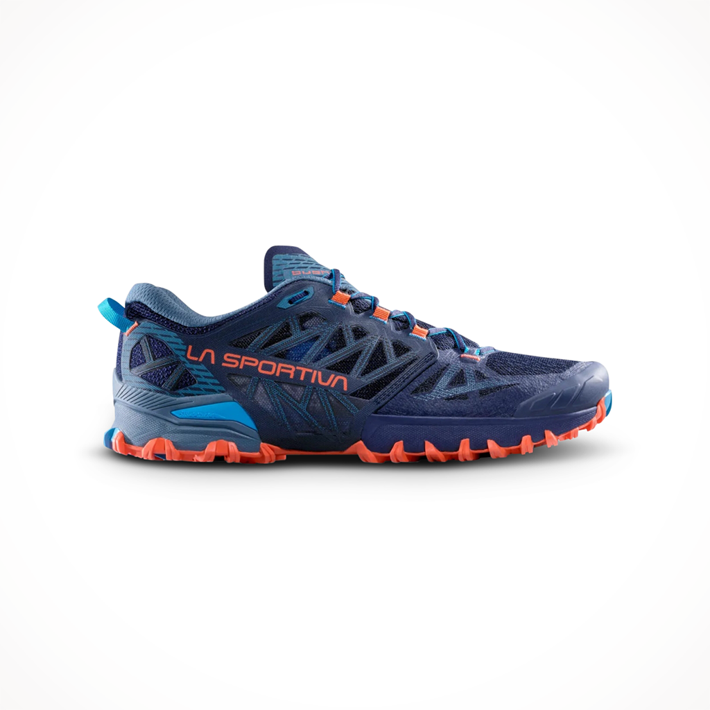 Product image: La Sportiva Bushido III Deep Sea Cherry Mens 2024, shown in primary marketing view.