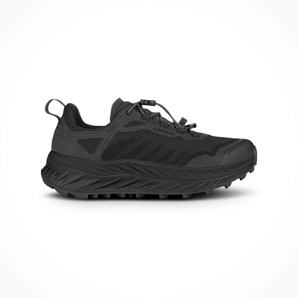 Product image: Lowa Fortux GTX Black Mens 2024, shown in primary marketing view.
