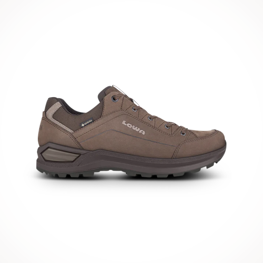 Product image: Lowa Renegade Evo GTX Lo Espresso Black Mens 2025, shown in primary marketing view.