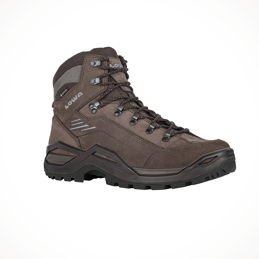 Product image: Lowa Renegade Evo GTX Lo Mens 2024, shown from a three-quarter angled view.