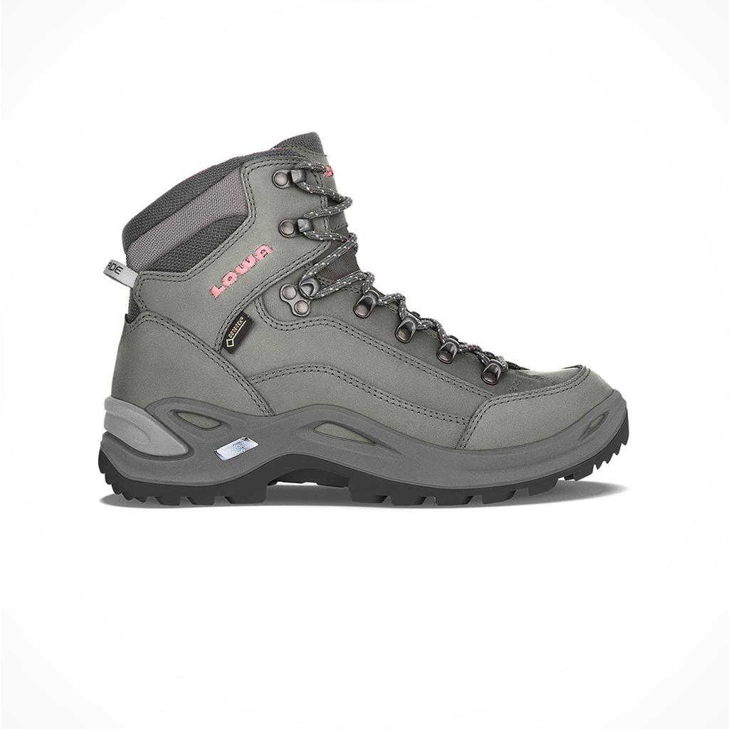 Product image: Lowa Womens Renegade Mid GTX Graphite Rose, shown in primary marketing view.