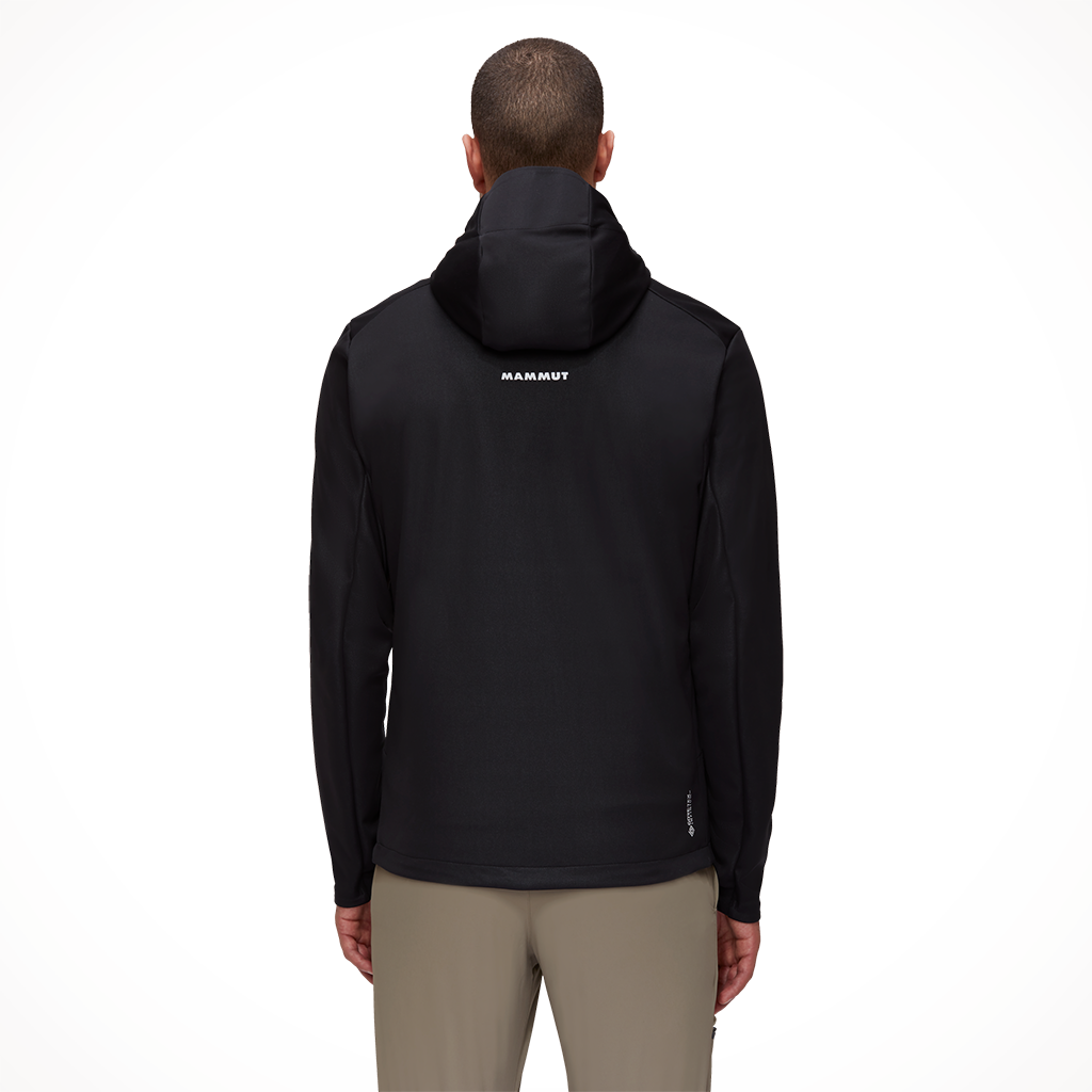 Product image: Mammut Ultimate VII SO Hooded Jacket Black Mens 2024 Alt2.