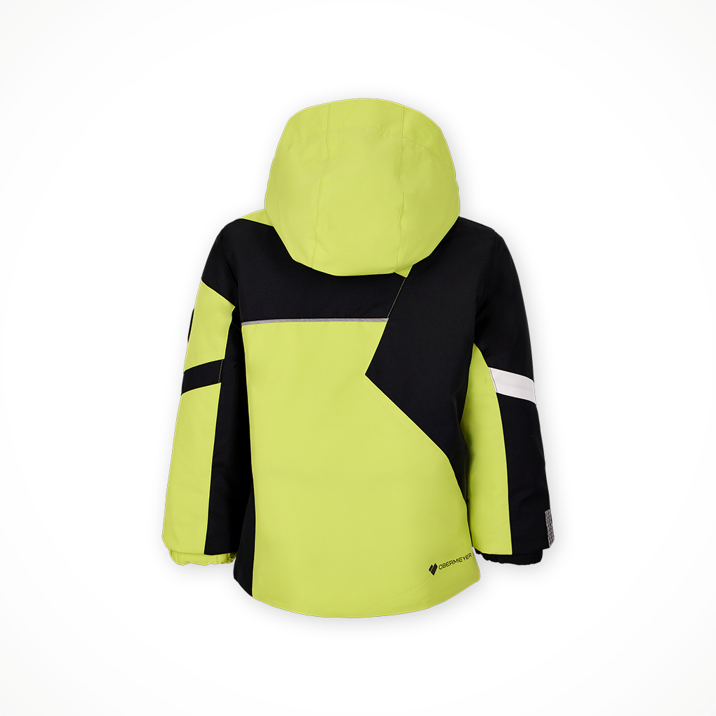 Product image: Obermeyer Orb Jacket Chameleon kids 2025, shown from the back.