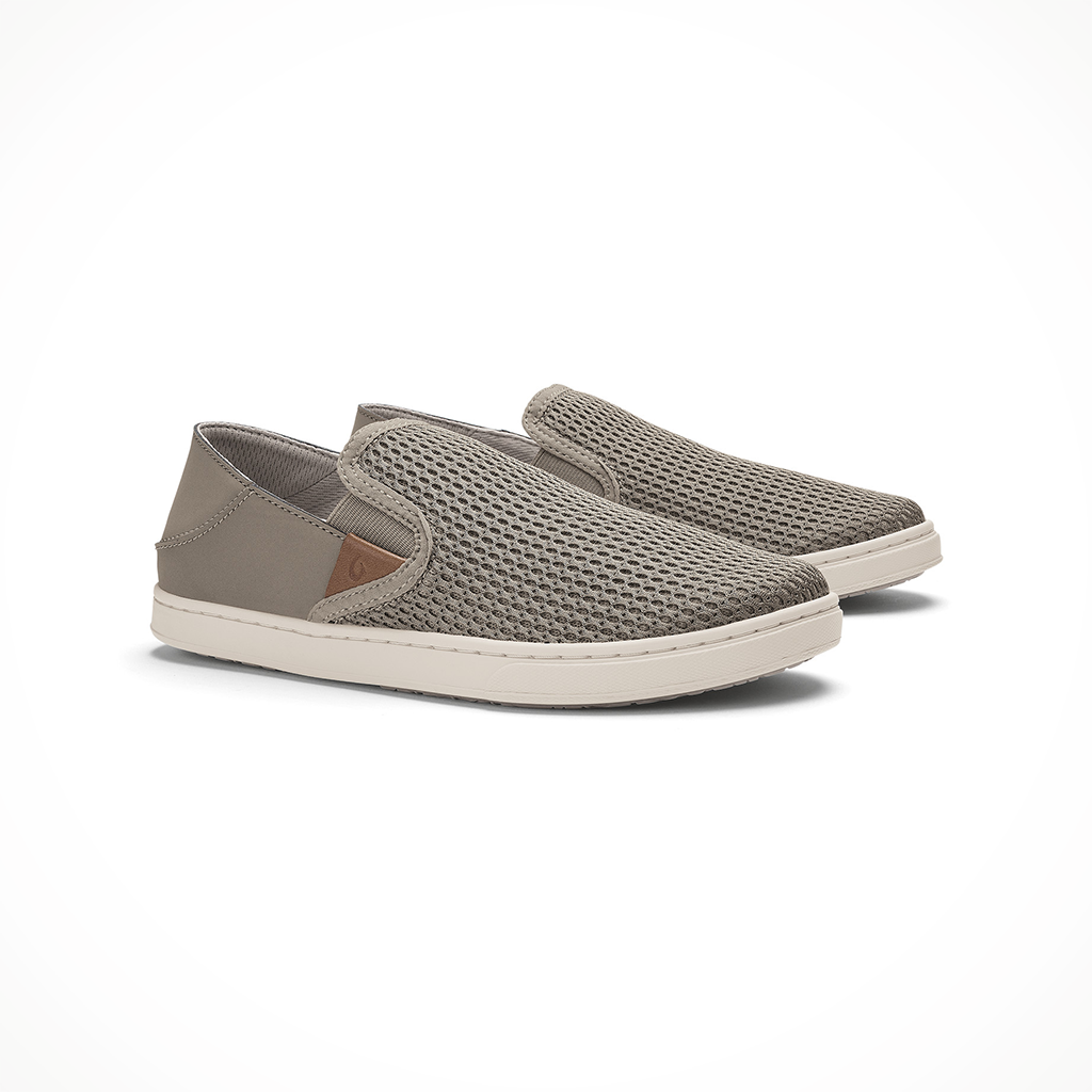 Product image: Olukai Pehuea Taupe Grey Womens 2026, shown as a pair.
