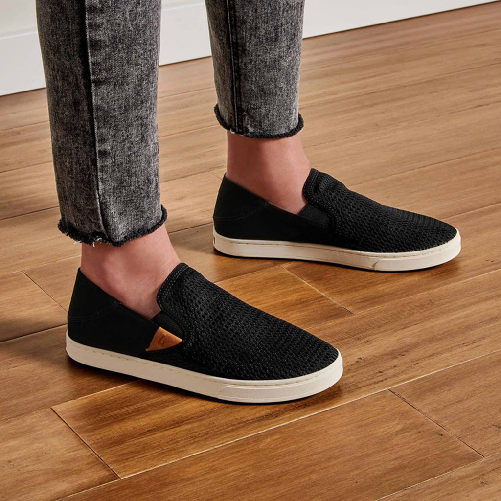 Product image: Olukai Womens Pehuea Black Lifestyle1.