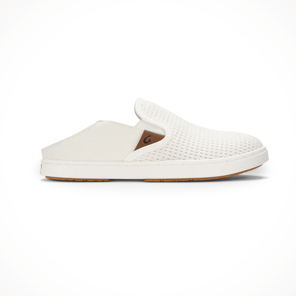 Product image: Olukai Womens Pehuea Bright White Slide.