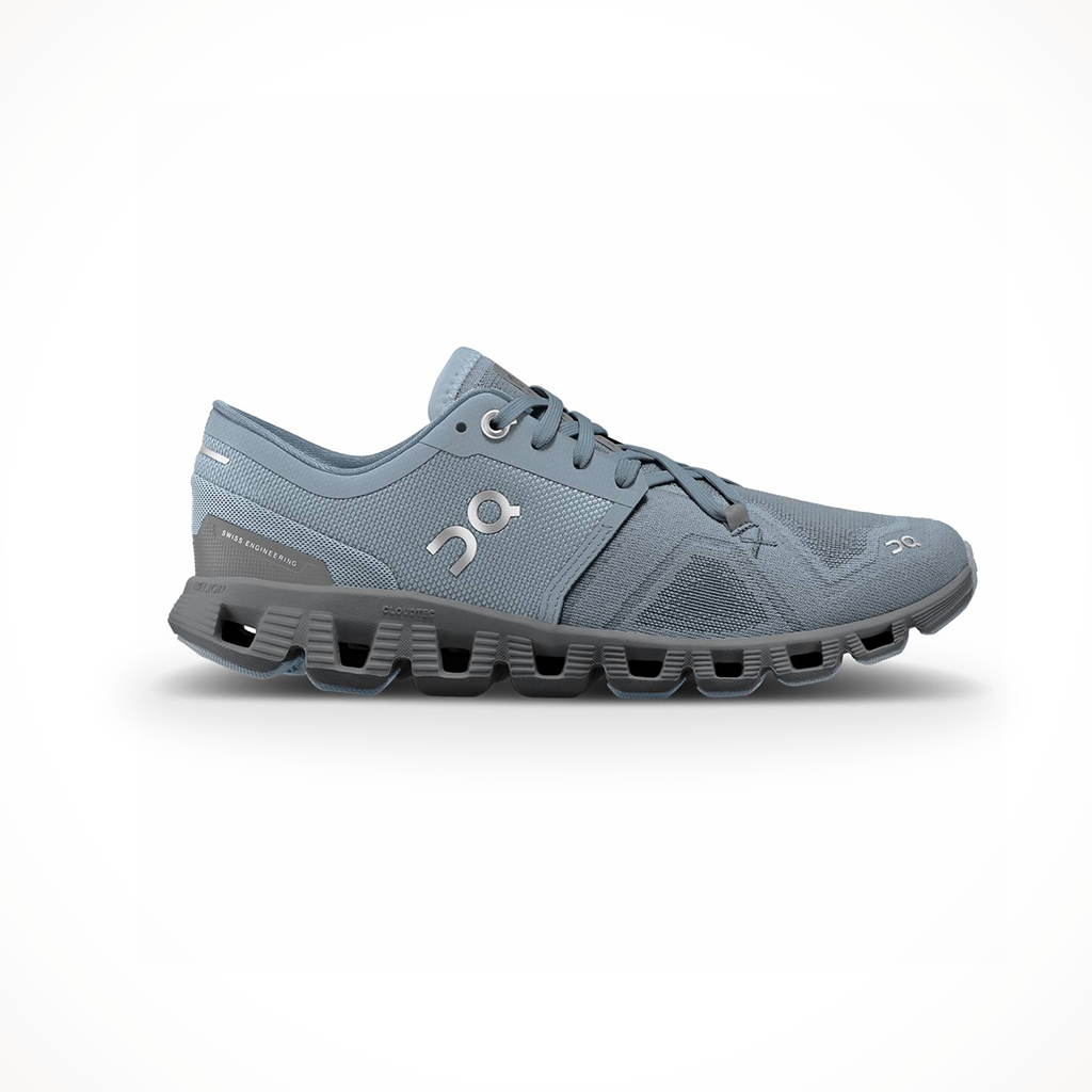 Product image: On Mens Cloud X3Mist Rock, shown in primary marketing view.