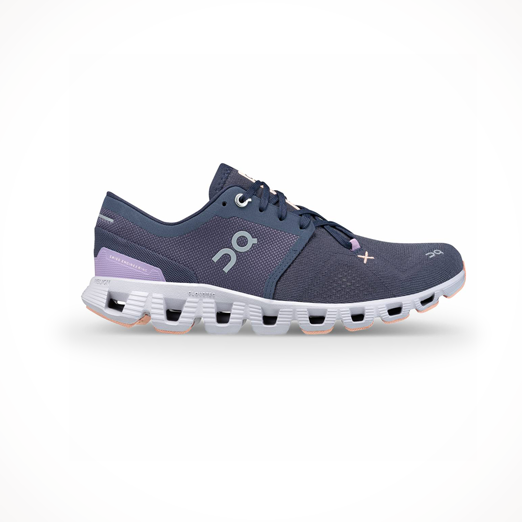 Product image: On Womens Cloud X3Iron Fade, shown in primary marketing view.