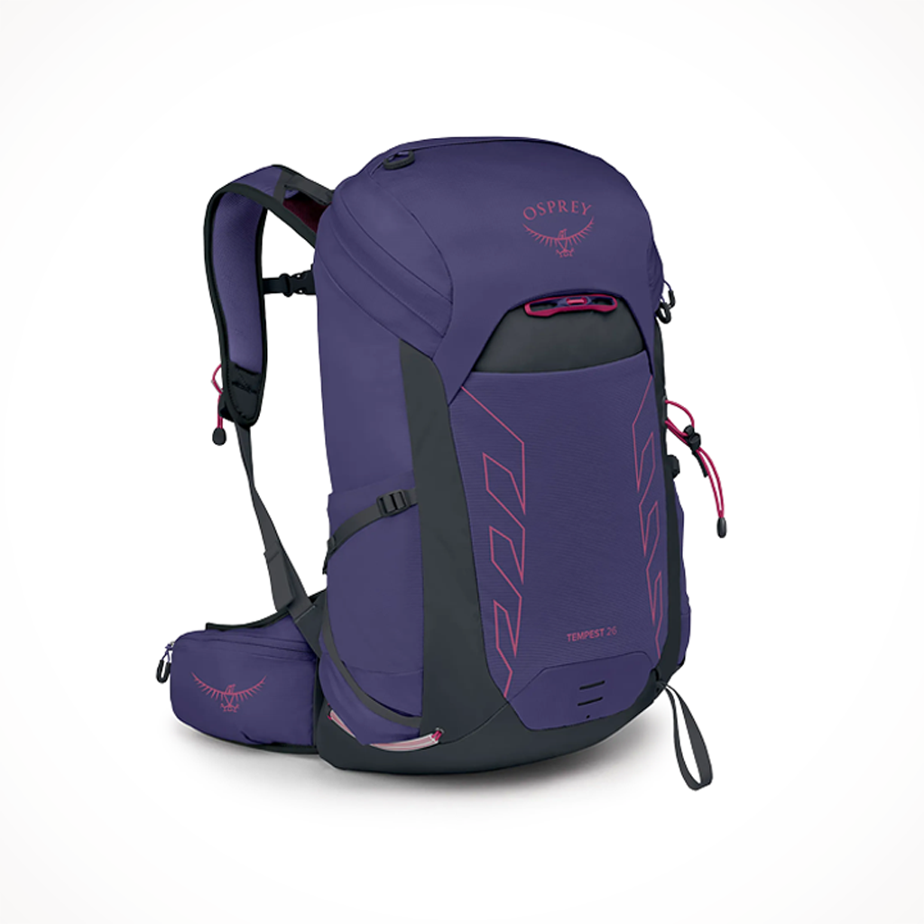 Product image: Osprey Tempest 26 Deep F Ig Hotspot Pink, shown in primary marketing view.