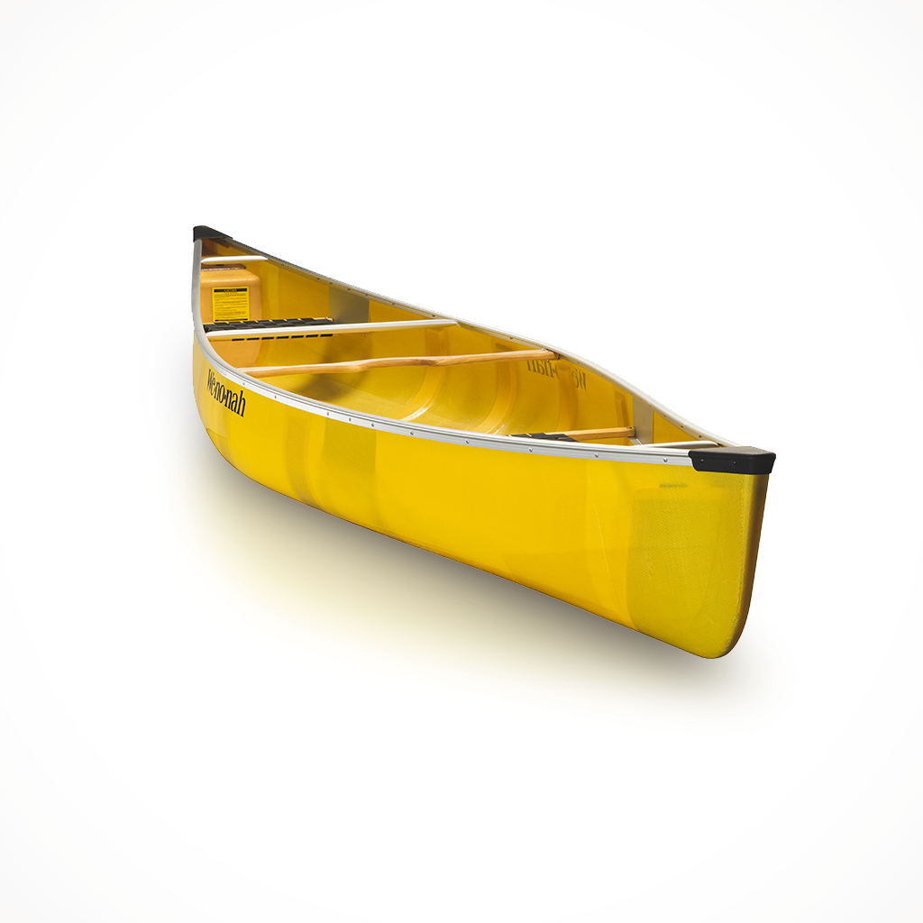 Product image: Paddling Canoes Wenonah Fisherman, shown from a three-quarter angled view.
