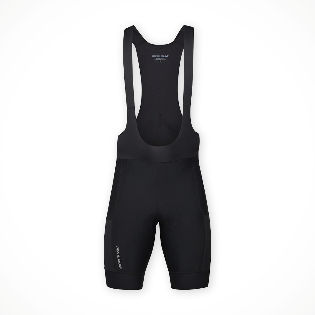 Product image: Pearl Izumi Expedition Bib Shorts Black mens 2026, shown in primary marketing view.