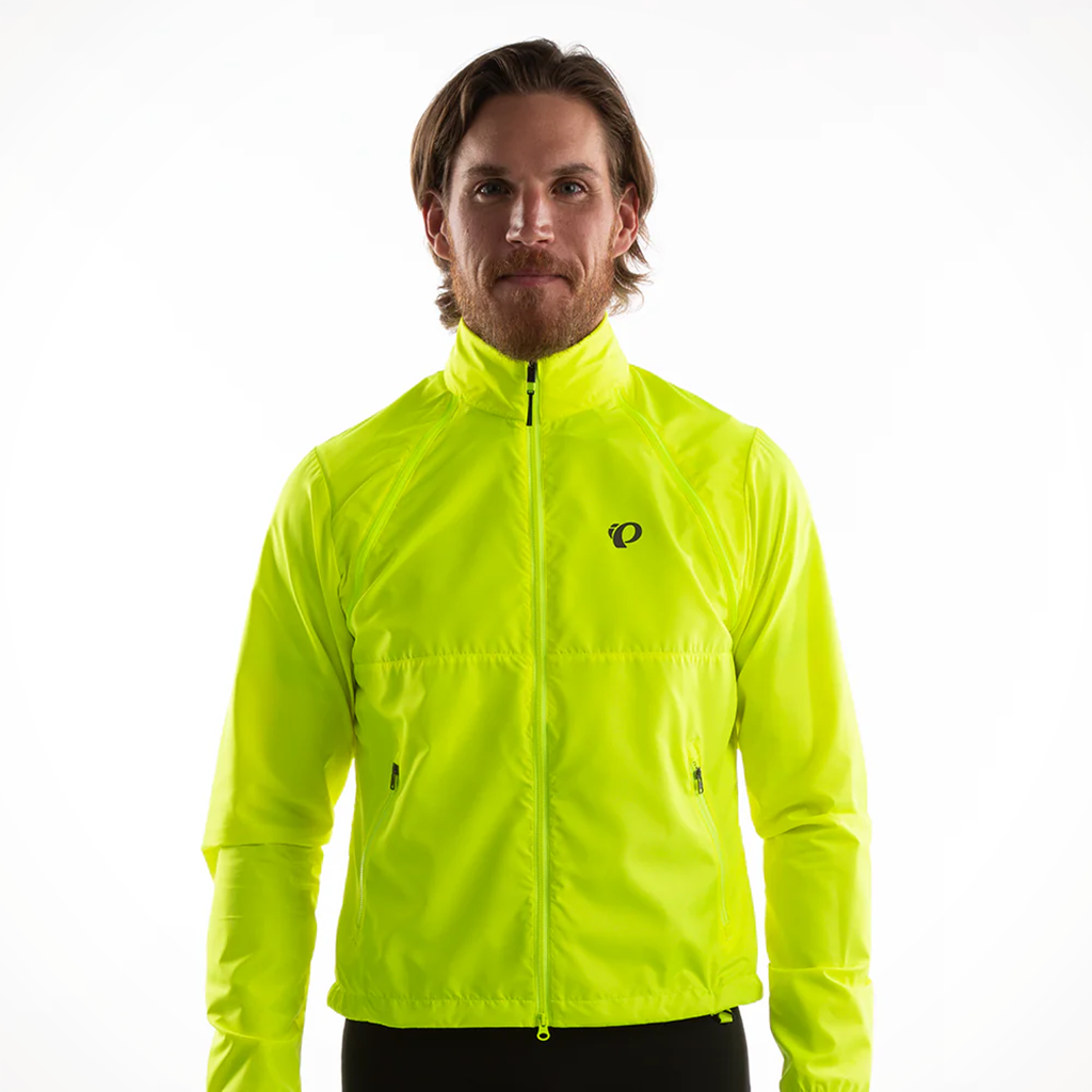 Product image: Pearl Izumi Quest Barrier Convertible Jacket Screaming Yellow Mens 2026 alt1.