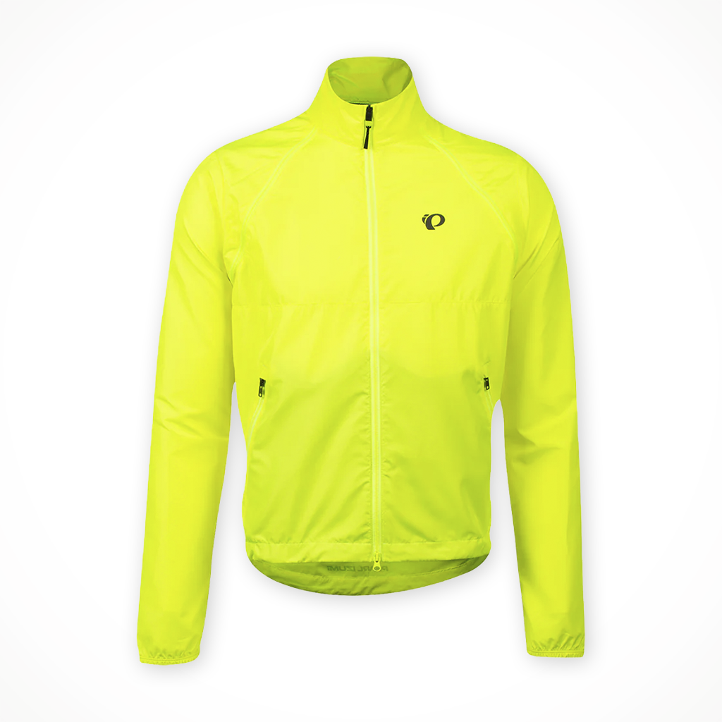 Product image: Pearl Izumi Quest Barrier Convertible Jacket Screaming Yellow Mens 2026, shown in primary marketing view.