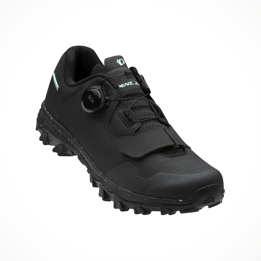 Product image: Pearl Izumi X ALP Summit MTB phantom Serene Green womens 2026, shown from a three-quarter angled view.