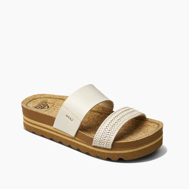 Product image: Reef Women s Cushion Vista Hi Vintage, shown from a three-quarter angled view.