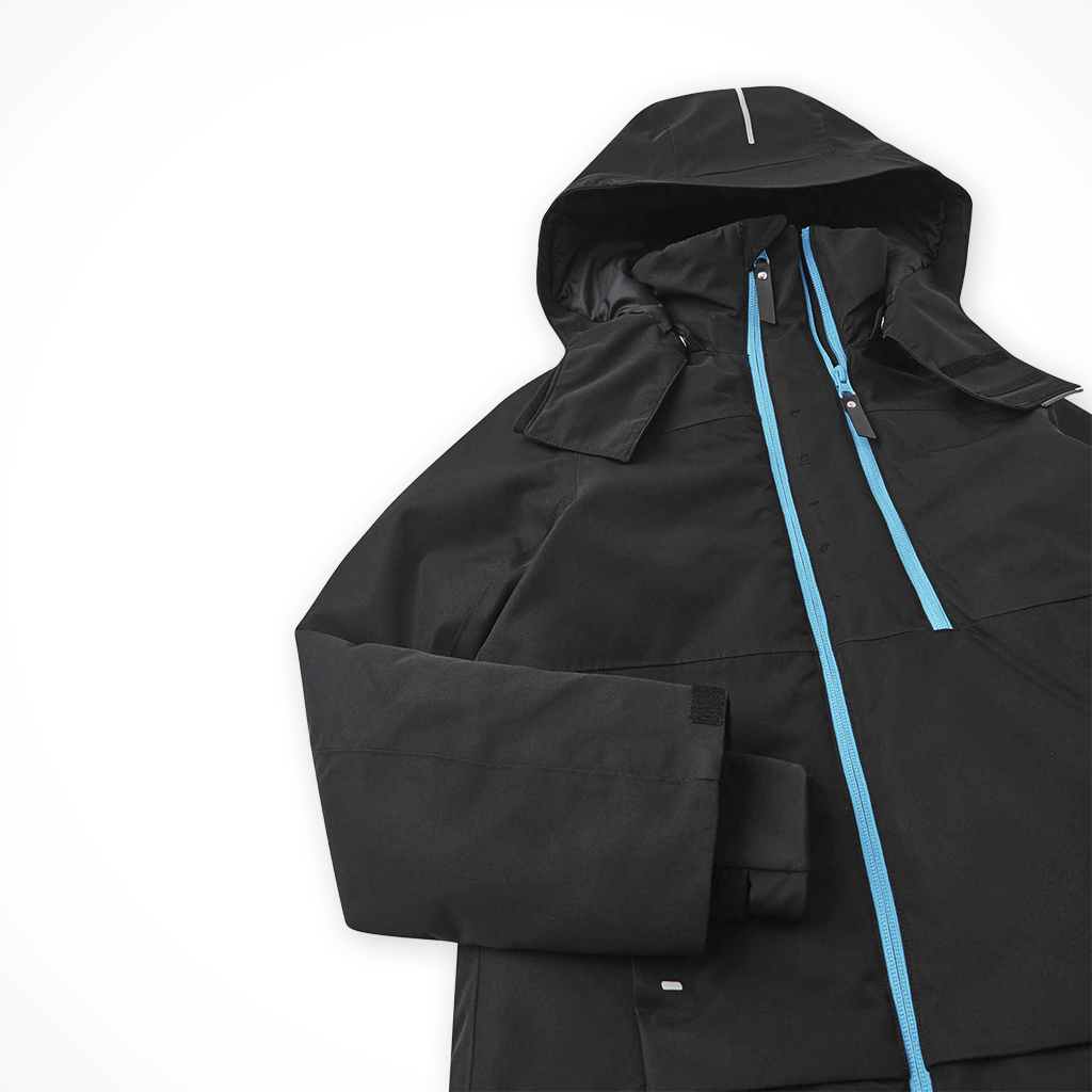 Product image: Reima Tieten Black Kids 2025 Alt3.